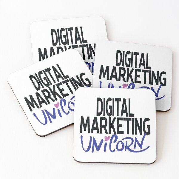Item preview, Digital Marketing Unicorn Social Network Media Communication Marketing Strategy designed and sold by ProjectX23.