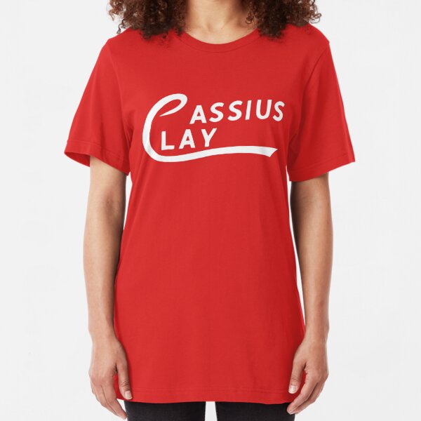 cassius clay white t shirt