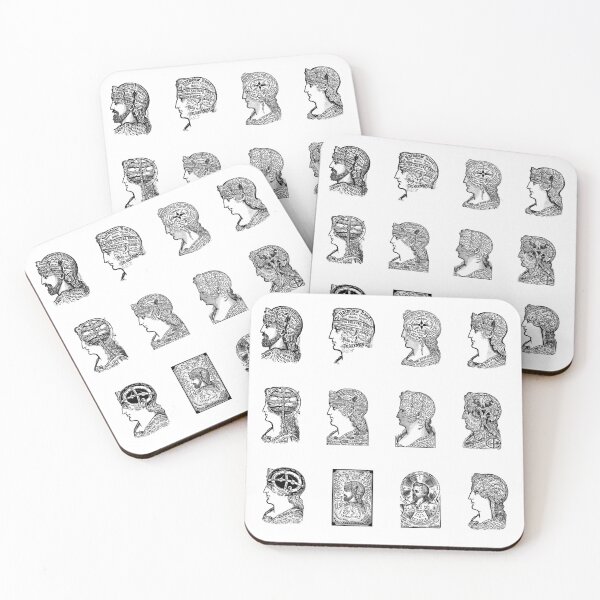 Item preview, Physiognomy profile faces designed and sold by rice-shirts.