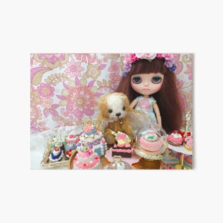 Belle and Puchi Art Board Print
