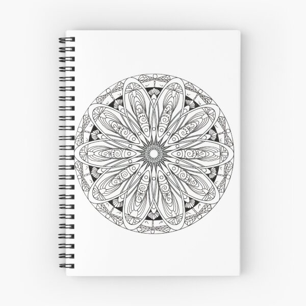Item preview, Dragonfly Hand drawn Design Mandala designed and sold by Jesicat.