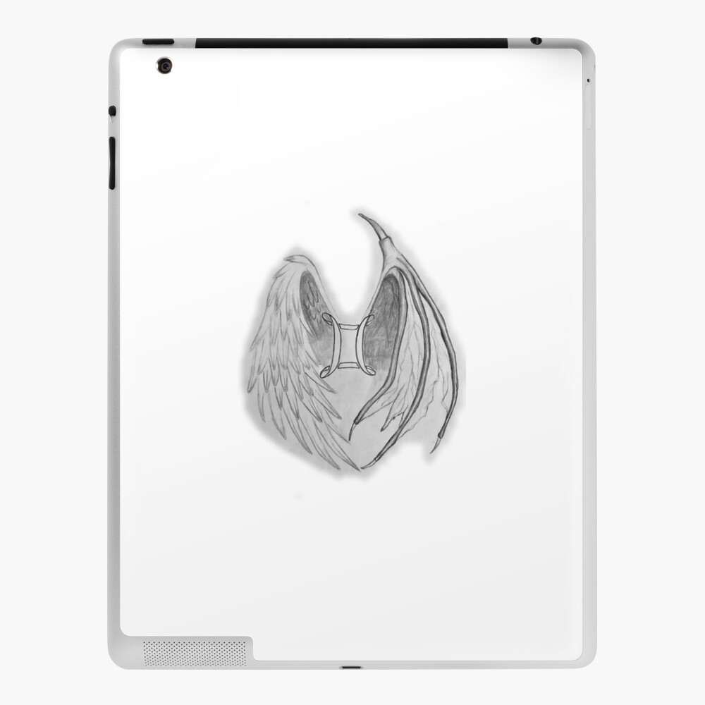 Gemini Good Vs Evil Ipad Case Skin By Km Redbubble