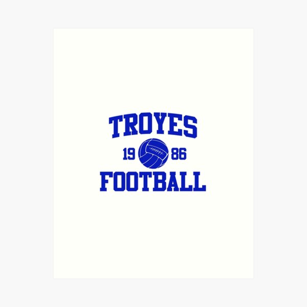 Item preview, Troyes Football Athletic College Style 2 Gray designed and sold by Toma-51.