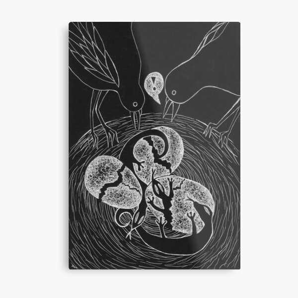 Nasty Surprise Metal Print