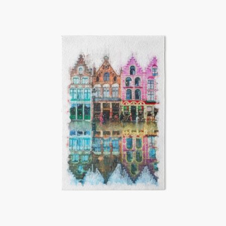 Bruges, Belgium Art Board Print
