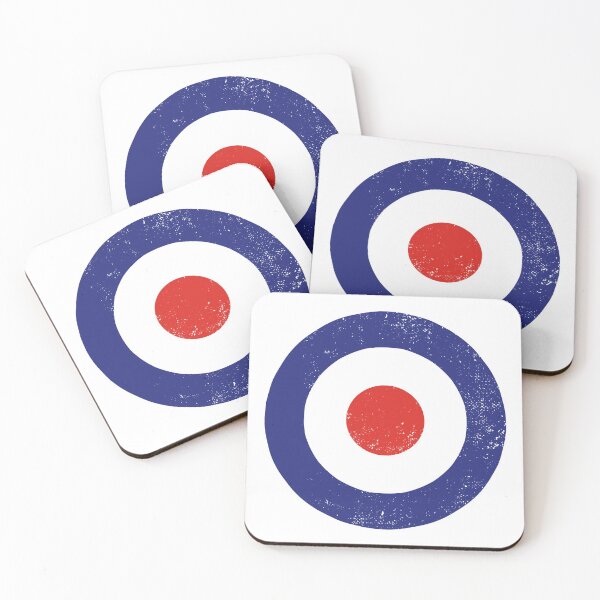 Item preview, Mod Target (distressed design) designed and sold by siggyspatsky.