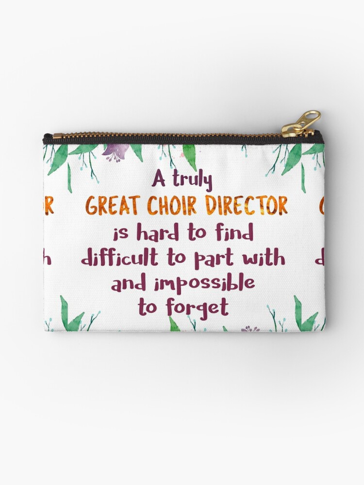 Supervisor Quote / Thank you quote / Leaving gift idea Zipper Pouch for  Sale by tanabe