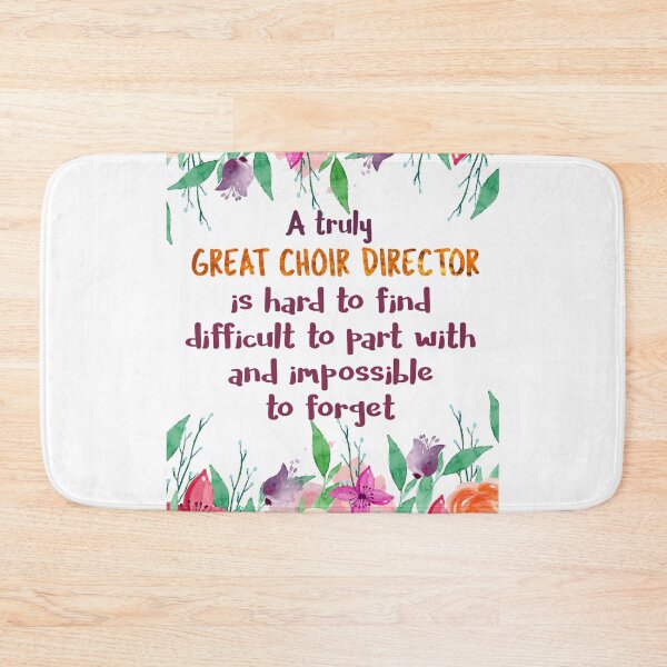 Item preview, Choir Director Quote Thank you card Farewell gift Leaving Gift Idea designed and sold by tanabe.