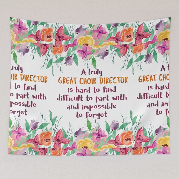 Item preview, Choir Director Quote Thank you card Farewell gift Leaving Gift Idea designed and sold by tanabe.