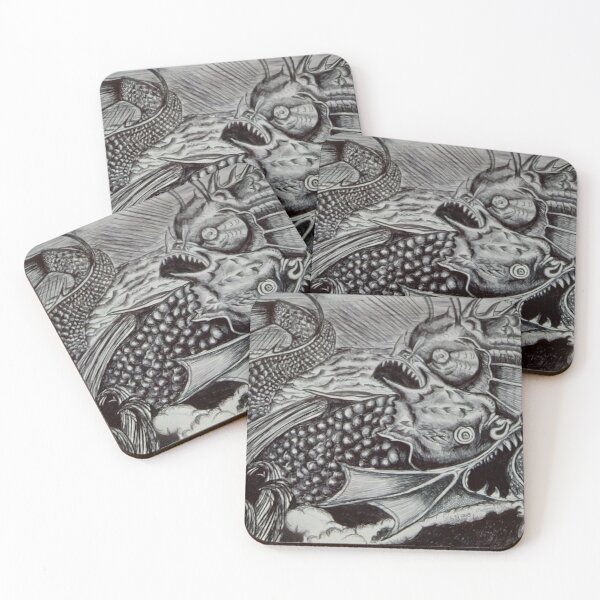 Item preview, Monsterous fish  designed and sold by Gabrielle Le Grange.