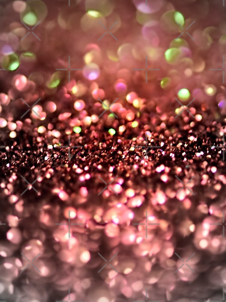 Copper Bronze Ombre Blush Glitter by MysticMarble