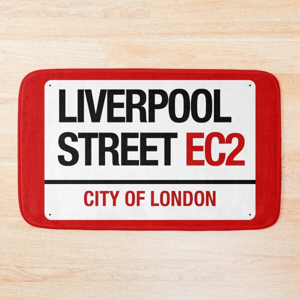 Item preview, LIVERPOOL STREET SIGNAGE designed and sold by WOOFANG.