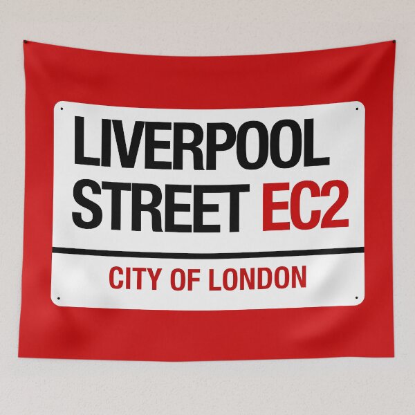 Item preview, LIVERPOOL STREET SIGNAGE designed and sold by WOOFANG.