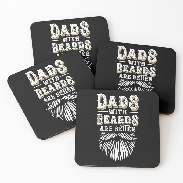 Item preview, Dads with Beards are Better Funny Gift for Bearded Dad Father Day Gift Cute  designed and sold by alenaz.