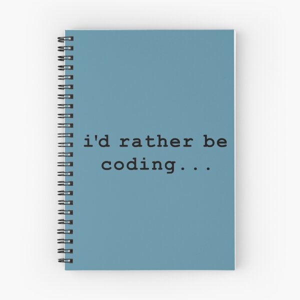 Item preview, i'd rather be coding designed and sold by xd4rker.