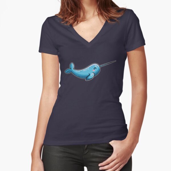 Fitted V-Neck T-Shirt