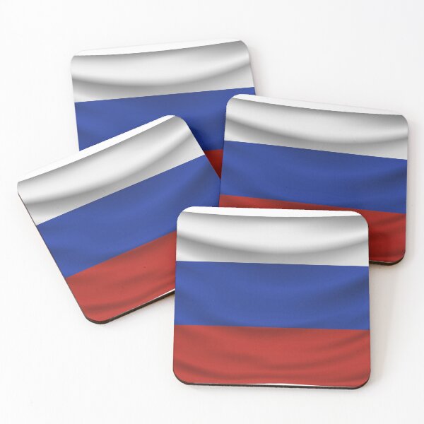 #Российский #флаг, Флаг российской федерации, #Russian #Flag, Flag of the Russian Federation, Russia, Russian, flag, Russian Federation Coasters (Set of 4)