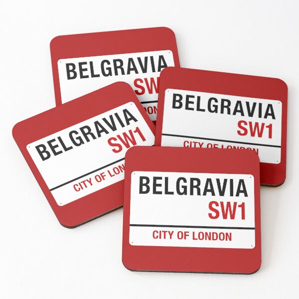 Aperçu de l'œuvre SIGNALISATION BELGRAVIE créée et vendue par WOOFANG.