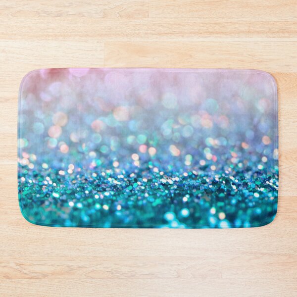 Item preview, Mermaid Rose Gold and Teal Blush Faux Glitter designed and sold by MysticMarble.