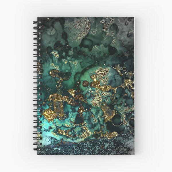 Item preview, Gold Indigo Faux Malachite Marble designed and sold by MysticMarble.