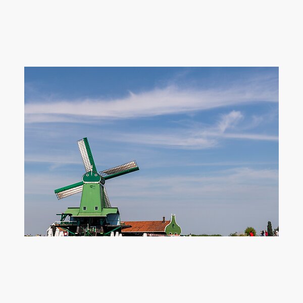 Zaanse schans windmills Photographic Print