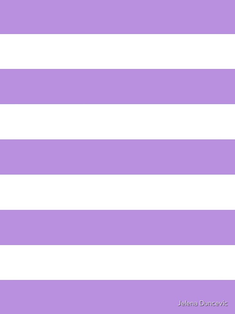 Stripes (Parallel Lines) - Purple White by sitnica