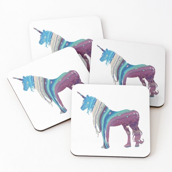 Item preview, Magical fluid art unicorn designed and sold by themuseinspired.
