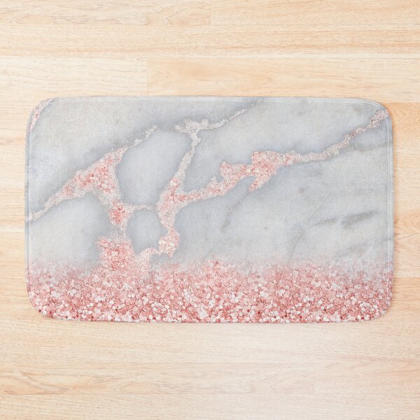 Item preview, Rosegold Glitter Pink Sparkle Faux Faux Marble designed and sold by MysticMarble.