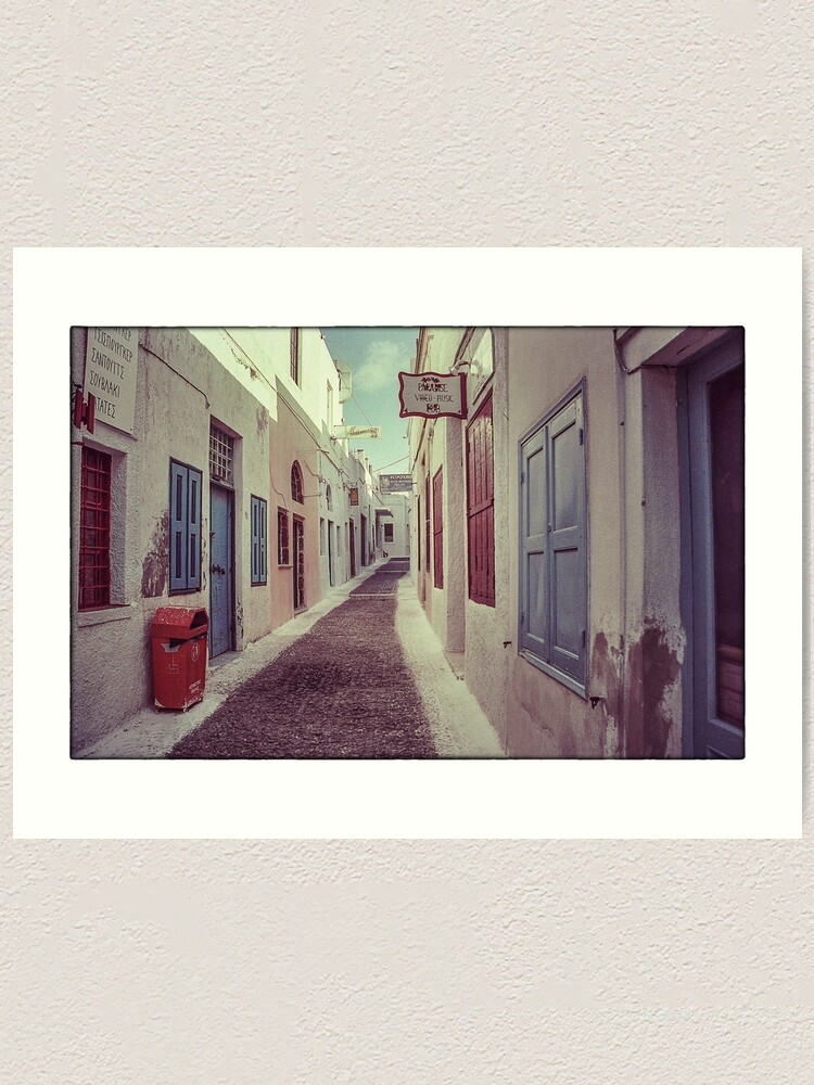 Alternate view of Paradise Video-Music Pub Art Print