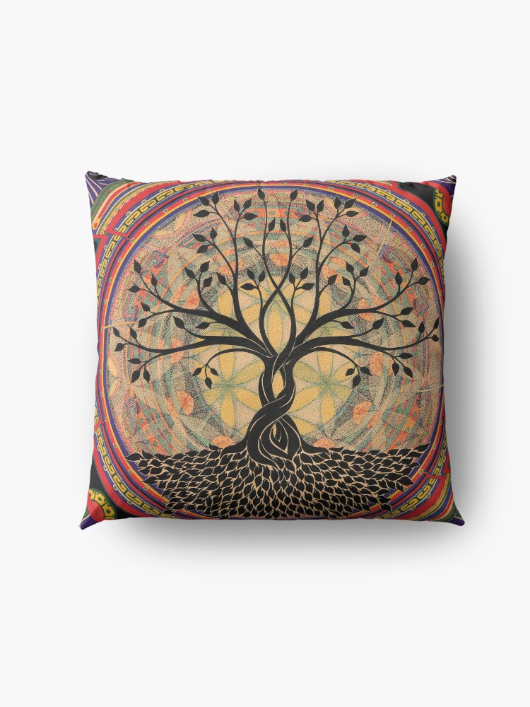 Alternate view of Life:Tree Floor Pillow