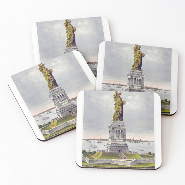 Item preview, Statue of Liberty by Currier and Ives designed and sold by MUZA9.