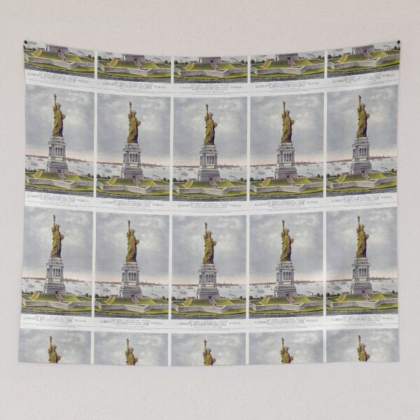 Item preview, Statue of Liberty by Currier and Ives designed and sold by MUZA9.