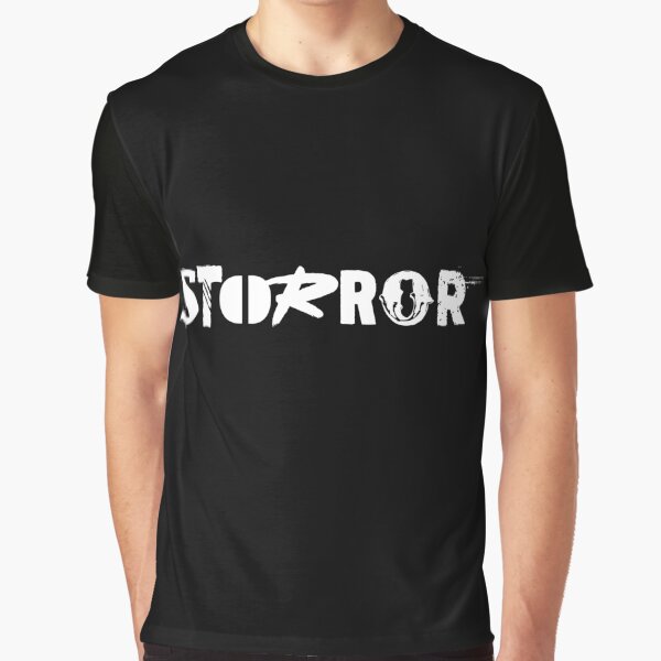 Storror Eight- White Graphic T-Shirt