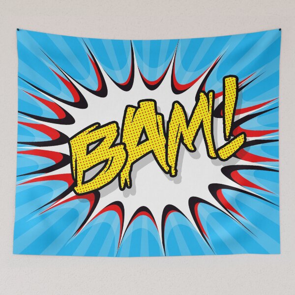 Item preview, Super Hero Classic Bam! Action Bubble designed and sold by Art2Me.
