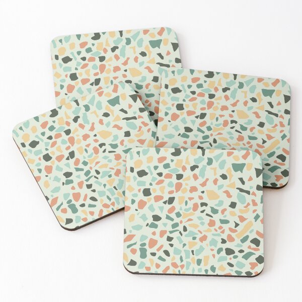 Item preview, Minty Fresh Terrazzo Pattern designed and sold by Calislahn.