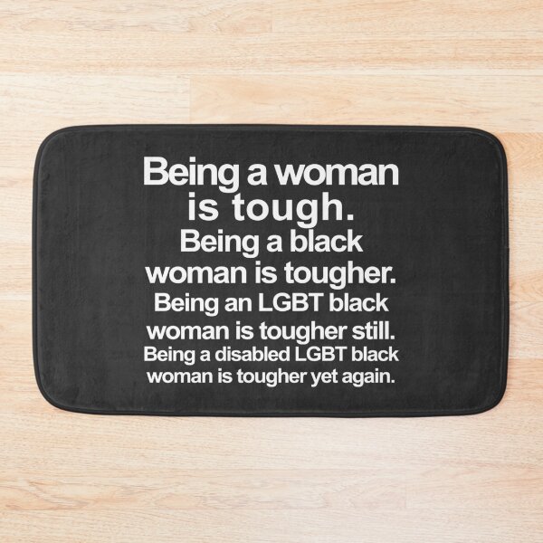 Item preview, Being A Black Woman Is Tough design designed and sold by GetItGiftIt.