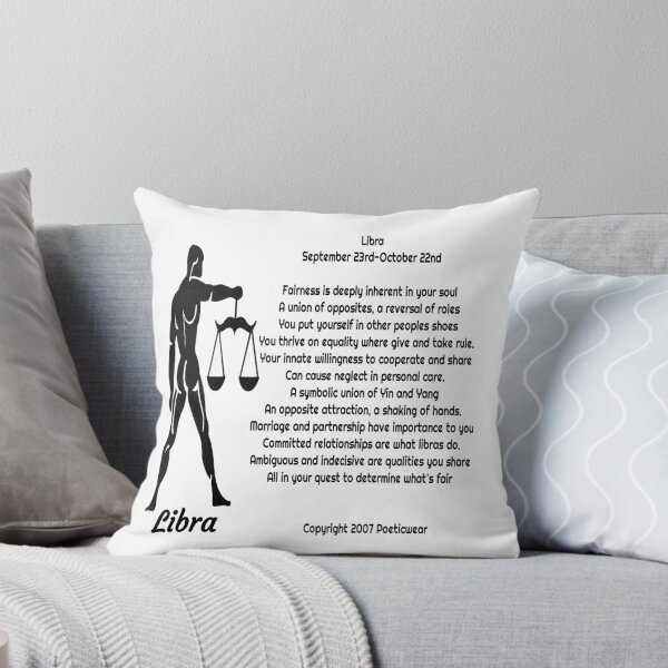 Item preview, What's Your Sign? Are You The Fair-Minded Libra? designed and sold by poeticwear.