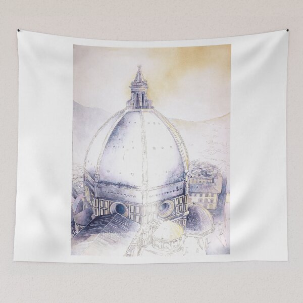 Item preview, Duomo and cityscape of Florence from atop Giotto's bell-tower- Florence, Italy designed and sold by rfoxphoto.