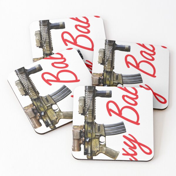 Aperçu de l'œuvre M4 sexy bébé tacticool créée et vendue par Frenchie Fever.