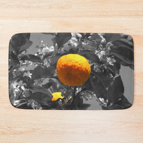 Item preview, Oranges in the sun on black and white background designed and sold by AHELENE.