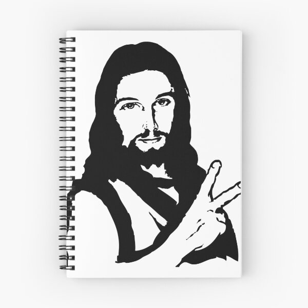 Artikelvorschau, Jesus-Friedenszeichensymbol entworfen und verkauft von mindofpeace.
