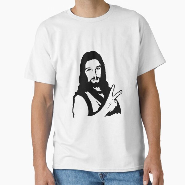 Jesus Peace Sign Symbol Classic T-Shirt