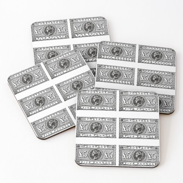 Item preview, Postage Five Pounds Stamp - Perfect for Philatelists designed and sold by Rocketman2017.