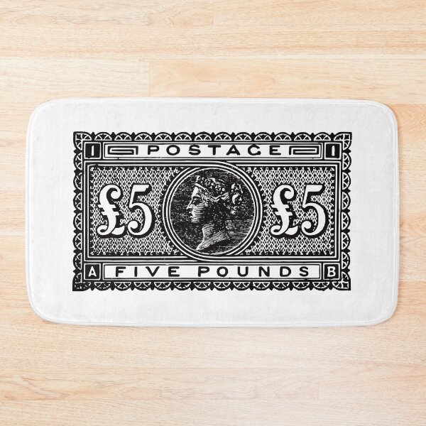 Item preview, Postage Five Pounds Stamp - Perfect for Philatelists designed and sold by Rocketman2017.