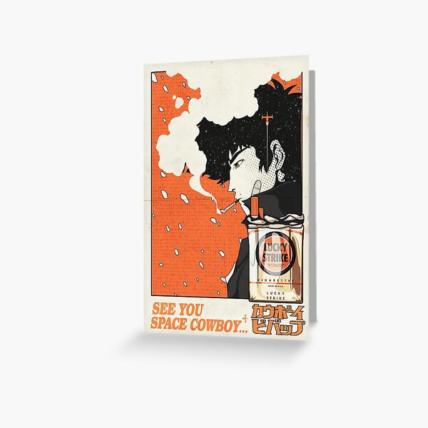 Cowboy Bebop Greeting Card