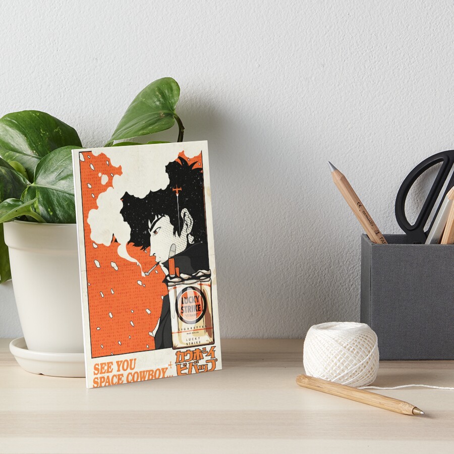 Cowboy Bebop Art Board Print