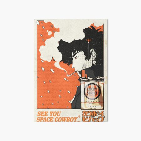 Cowboy Bebop Art Board Print