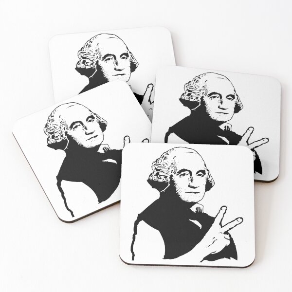 Item preview, George Washington Peace Sign Symbol designed and sold by mindofpeace.