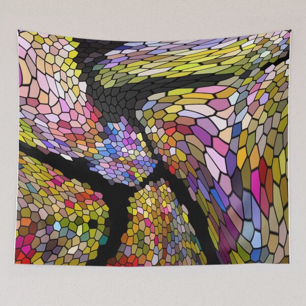 Item preview, Stocksom Crystal Mosaic designed and sold by Stocksom  Art Prints.
