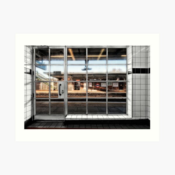 Roding Valley Tube Station Art Print